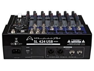 Wharfedale SL424USB Compact studio/live mixing console with USB Wharfedale SL424USB Compact studio/live mixing console with USB