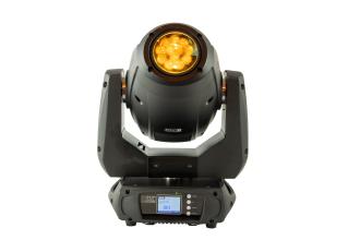 LM250 - Moving Head Spot - 1 x 250W White LED, 12-36°  beam angle, 7+ Colour wheel, 6+ rotating gobo wheel, 11+ fixed gobo wheel, 3 facet prism, frost