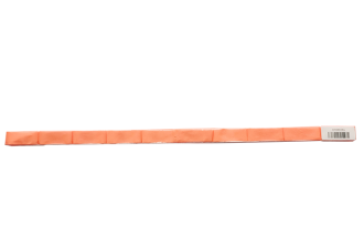 CFOR01RU - Confetti 2cm*5cm Flameproof UV paper Fluro Orange rectangles in 100g sleeve