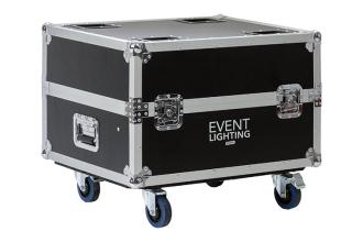 PAR5BDCASEWC - Road Case to suit 5X8 & 5X12 Par Cans with Barn doors and100mm tall clamps, fits 8 units